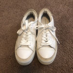 ALLSAINTS Trish Leather Platform Sneakers